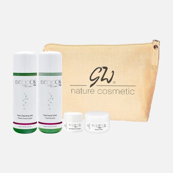 SaneO2® Starter-Reiseset Set für fettige Haut